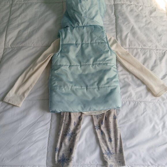 Disney Frozen Elsa 3 piece outfit set Size 3T - Picture 4 of 5
